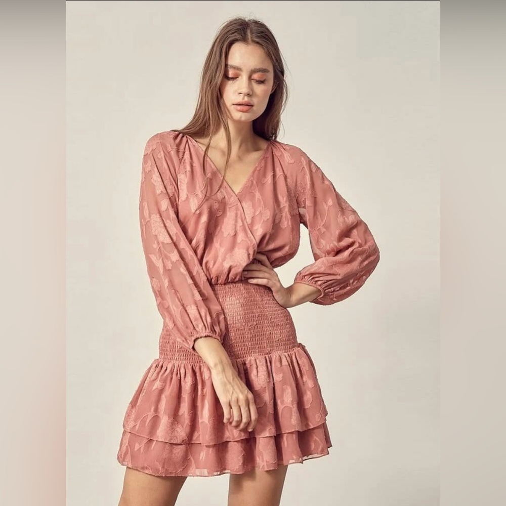 Mustard Seed Dusty Pink Blouse